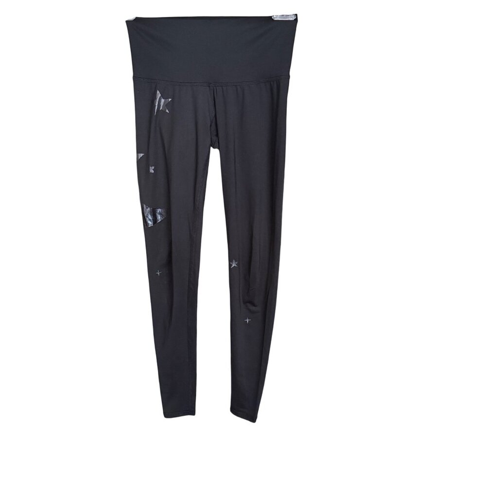 Teeki Womens High-Rise Star Print Leggings X-Small